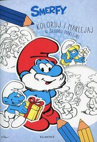 SMERFY. KOLORUJ I NAKLEJAJ