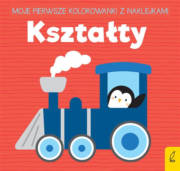 MOJE PIERWSZE KOLOROWANKI Z NAKLEJKAMI KSZTAŁTY