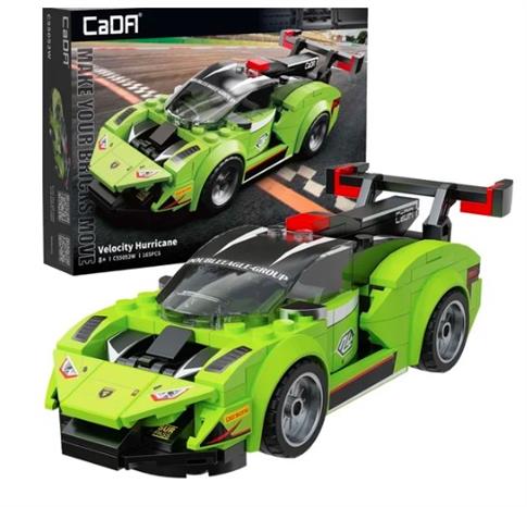 Klocki Konstrukcyjne CaDA Zielony Samochód miejski