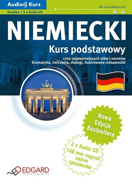 NIEMIECKI. KURS PODSTAWOWY. POZIOM A1-A2 + 2 CD