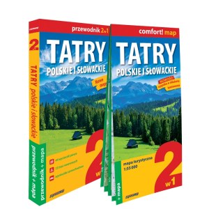 Tatry Polskie i Słowackie zestaw przewodnikowy 2w1 2024