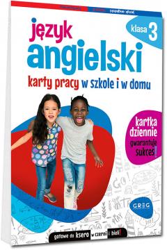 JĘZYK ANGIELSKI. KARTY PRACY W SZKOLE I W DOMU. KL