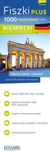 FISZKI PLUS. 1000 NAJWAŻNIEJSZYCH SŁÓW. NIEMIECKI