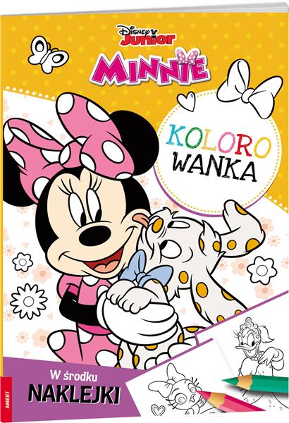 DISNEY JUNIOR. MINNIE. KOLOROWANKA