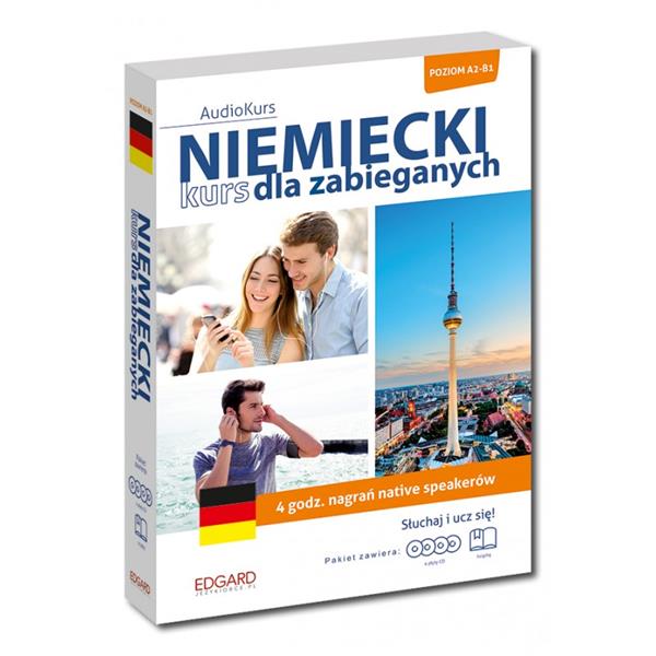 NIEMIECKI. KURS DLA ZABIEGANYCH + 4 CD