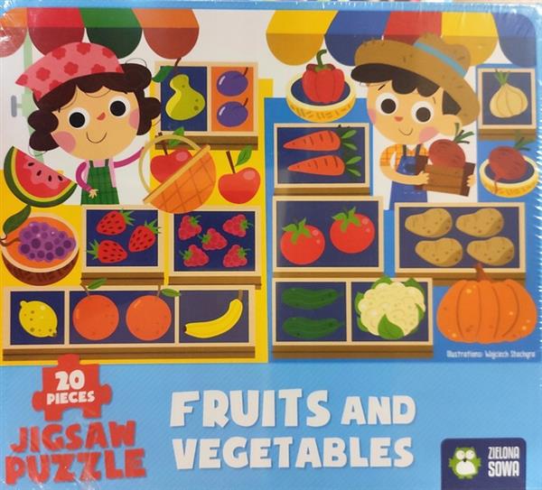 PUZZLE FRUITS AND VEGETABLES
