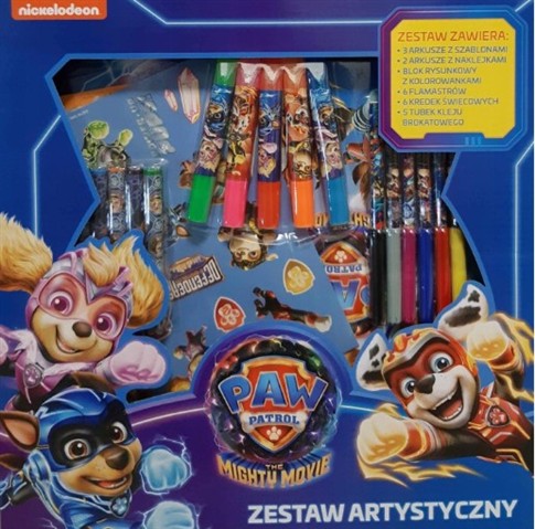 ZESTAW PLASTYCZNY PSI PATROL ST. MAJEWSKI 23 SZT.