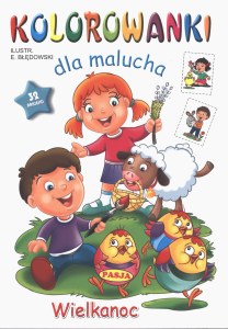 Wielkanoc. Kolorowanki dla malucha