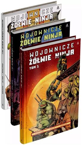 Pakiet: Wojownicze Żółwie Ninja. Tomy 1-3