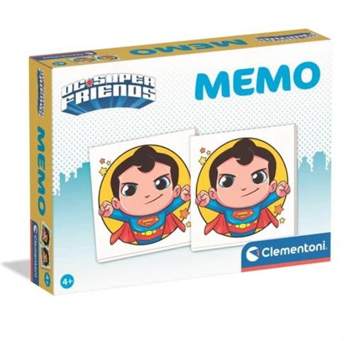 MEMO DC COMICS, GRA LOGICZNA, CLEMENTONI