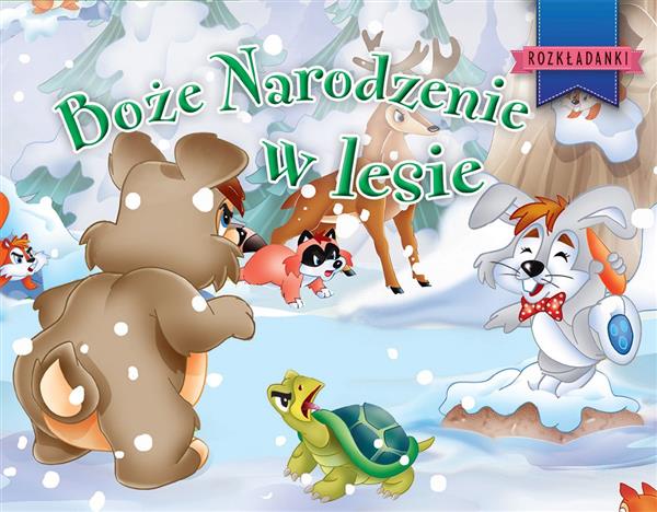 BOŻE NARODZENIE W LESIE. ROZKŁADANKI