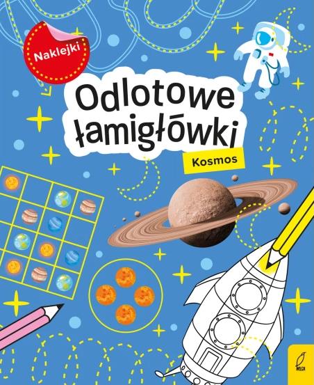 ODLOTOWE ŁAMIGŁÓWKI Z NAKLEJKAMI. KOSMOS
