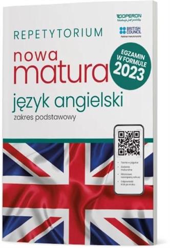 Nowa matura 2023. Język angielski. Repetytorium.