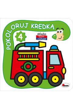 Książka Pokoloruj kredką Zeszyt 4