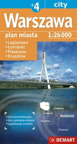 WARSZAWA. PLAN MIASTA 1:26 000