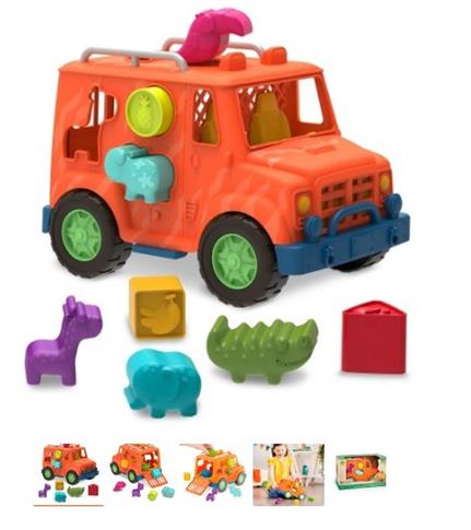 Wonder Wheels ciążarówka safari z sorterem Ve1029