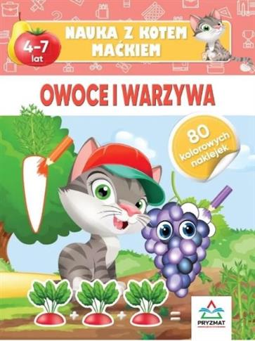 OWOCE I WARZYWA. NAUKA Z KOTEM MAĆKIEM