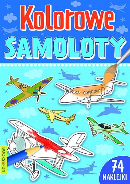 KOLOROWE SAMOLOTY