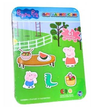ŚWINKA PEPPA GRA MAGNETYCZNA 2 PLANSZE