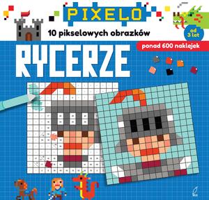 PIXELO RYCERZE 10 OBRAZKÓW 600 NAKLEJEK