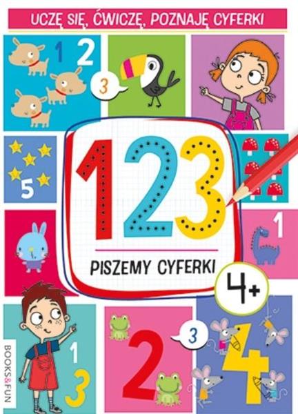 123. PISZEMY CYFERKI 4+