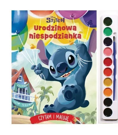 CZYTAM I MALUJĘ. URODZINOWA NIESPODZIANKA. DISNEY