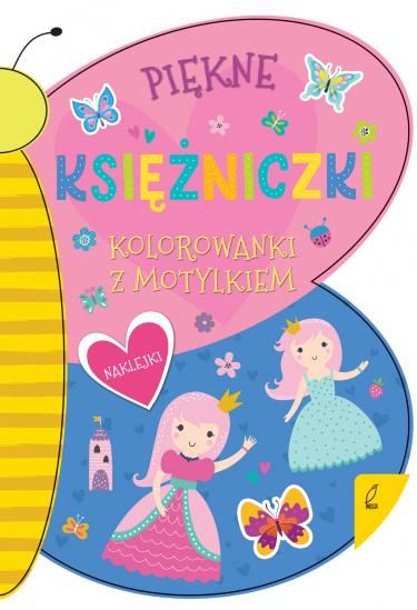 KOLOROWANKA Z MOTYLKIEM. PIĘKNE ...