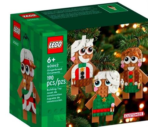 LEGO, Zabawka konstrukcyjna, Piernikowe ozdoby, 40