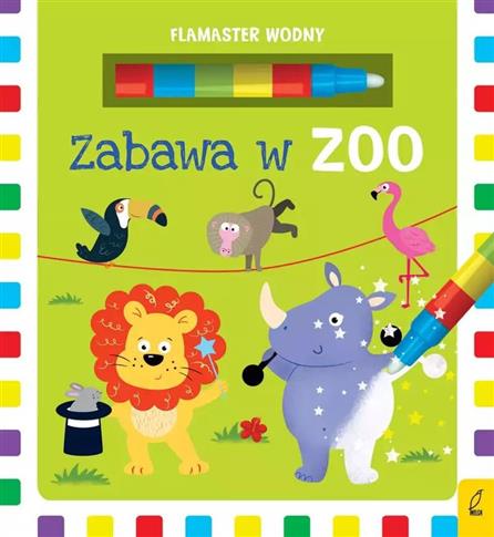 MALUJ WODĄ, ZABAWA W ZOO