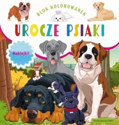BLOK KOLOROWANEK. UROCZE PSIAKI