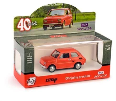 KOLEKCJA POLSKIEJ MOTORYZACJI FIAT 126P CZTERDZIES