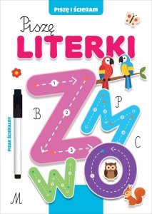 Piszę literki. Piszę i ścieram