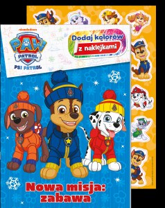 Nowa misja: zabawa. Psi Patrol. Dodaj Kolorów z naklejkami