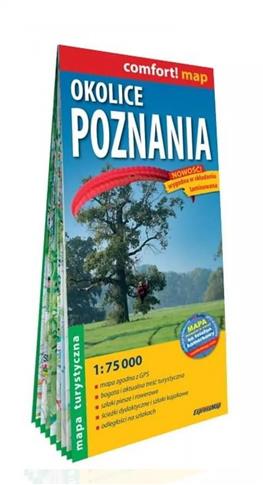 COMFORT! MAP OKOLICE POZNANIA 1:75 000