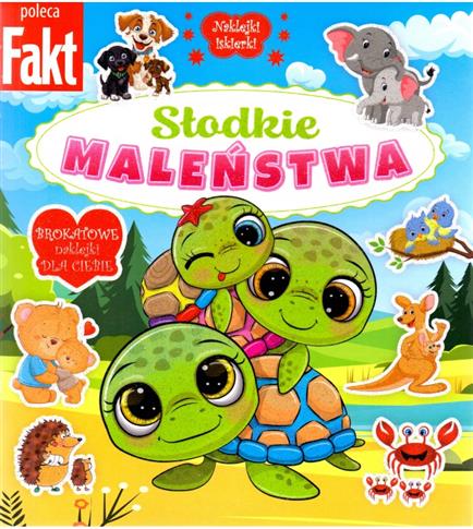 SŁODKIE MALEŃSTWA. NAKLEJKI ISKIERKI.