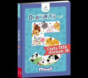 Disney Maluch Opowiastki na 5 minut Czyta Tata słucham Ja BOPX-9201