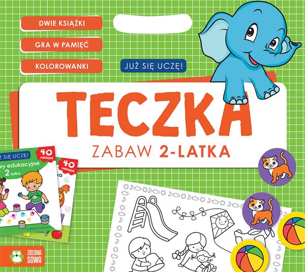 JUŻ SIĘ UCZĘ. TECZKA ZABAW 2-LATKA NW 590286045242