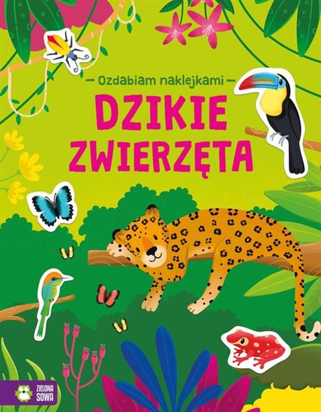 OZDABIAM NAKLEJKAMI. DZIKIE ZWIERZĘTA