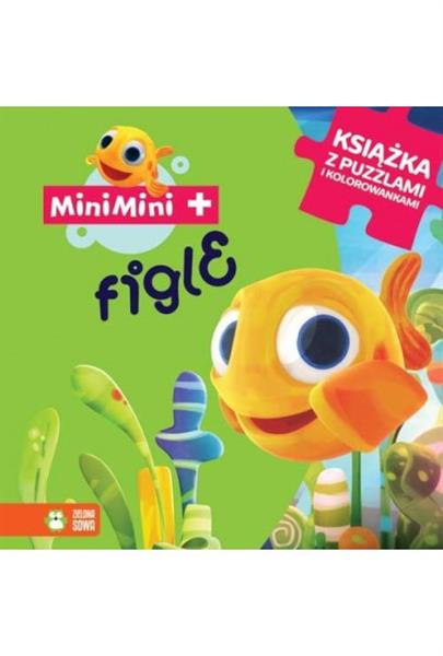 FIGLE. KSIĄŻKA Z PUZZLAMI I KOLOROWANKA