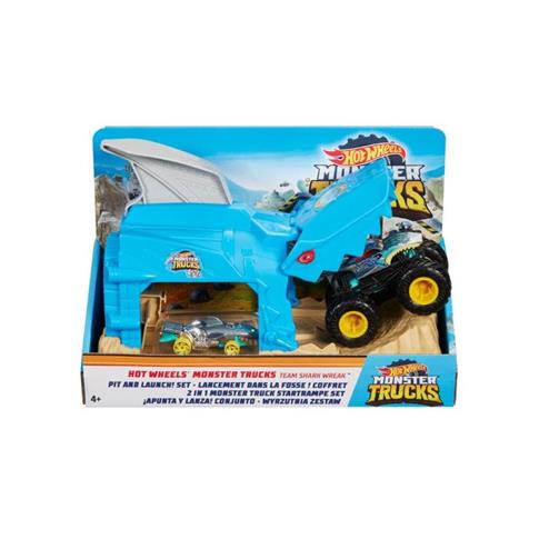Hot Wheels. Monster Truck. Wyrzutnia
