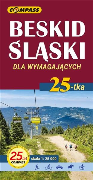 BESKID ŚLĄSKI. MAPA TURYSTYCZNA, 1:25 000
