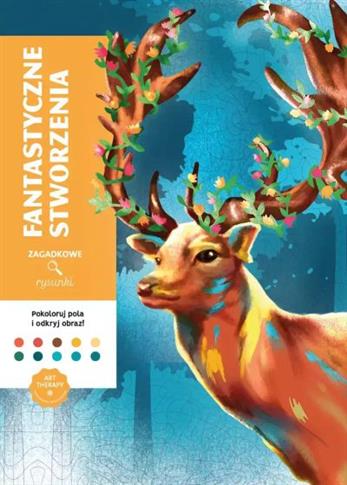 ART THERAPY. KOLOROWANKA ANTYSTRESOWA. FANTASTYCZN