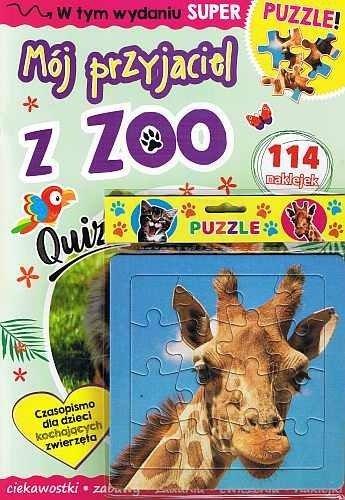 MÓJ PRZYJACIEL Z ZOO + PUZZLE