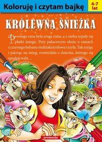 KOLORUJĘ I CZYTAM BAJKĘ KRÓLEWNA ŚNIEŻKA