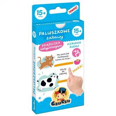 CzuCzu. Paluszkowe zabawy dla dzieci, 15 mies.+