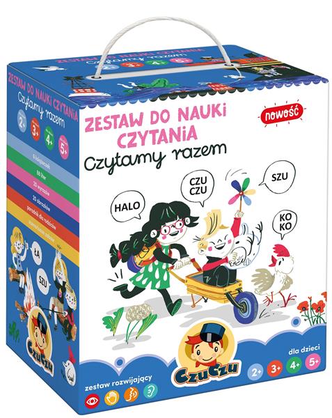 CZYTAMY RAZEM ZESTAW DO NAUKI CZYTANIA 2+ 3+ 4+ 5+