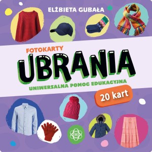 Fotokarty Ubrania uniwersalna pomoc edukacyjna