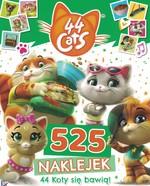 44 CATS. 525 NAKLEJEK. 44 KOTY SIĘ BAWIĄ
