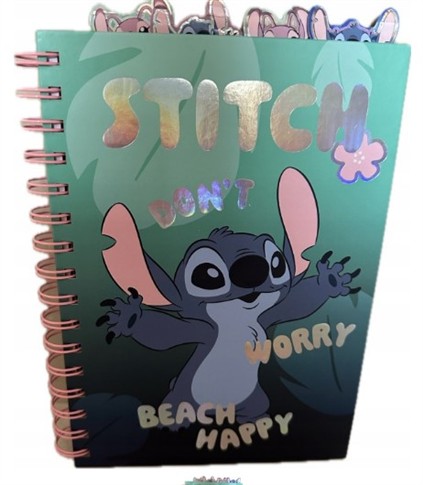 KOŁO ZESZYT W LINIĘ A5 STITCH UNDERCOVER-GERMANY 8