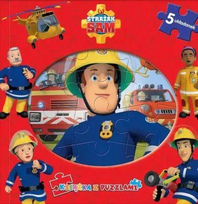 STRAŻAK SAM KSIĄŻKA Z PUZZLAMI